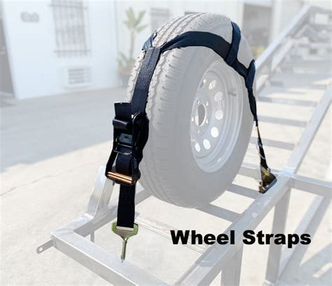 UTV/ SXS Wheel Straps - 2 Pack - 4 Pack – Tow Smart Trailers