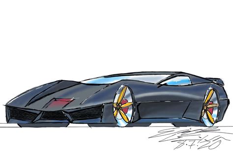 Knight Rider KITT Concept | 스케치