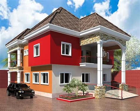 Nigerian House Plan Designs | Architecture Designs | Draeve in 2021 ...