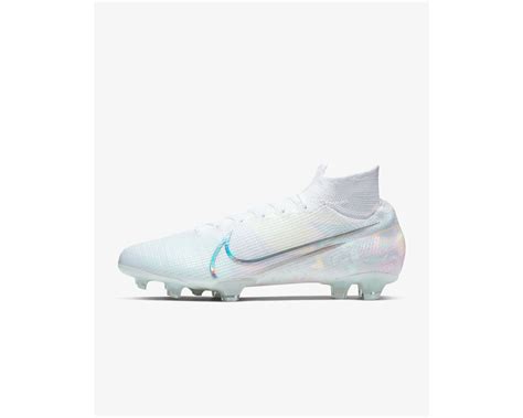 Nike Mens Mercurial Superfly 7 Elite Firm Ground Soccer Cleats - Nouveau White