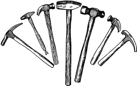 Types of Hammers | ClipArt ETC