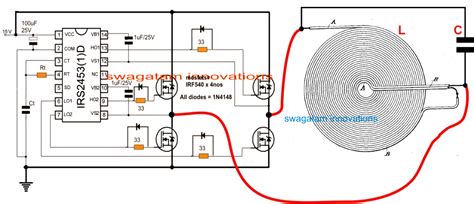 Induction Heater Practical Diagram Circuit