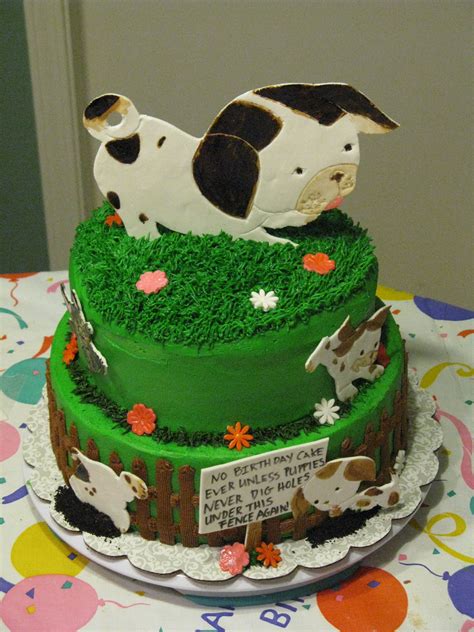 Poky Little Puppy Cake | Puppy birthday cakes, Birthday cake kids, Birthday cakes for teens