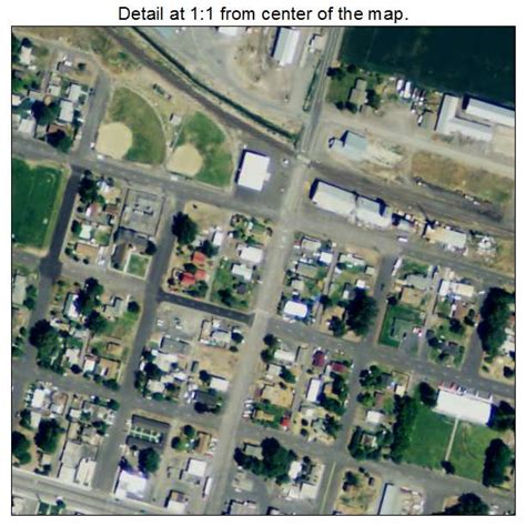 Aerial Photography Map of Merrill, OR Oregon