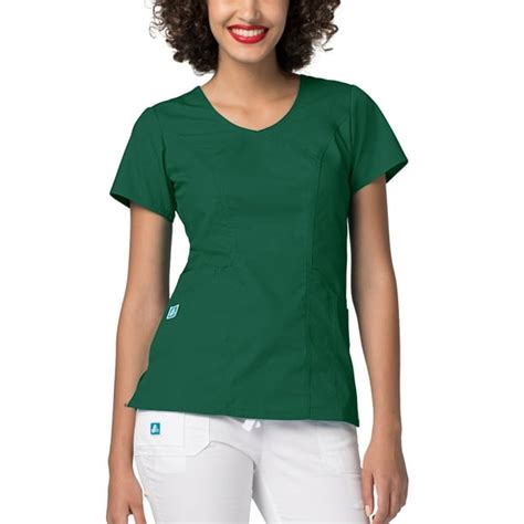 Adar - Adar Uniforms Women's Wave Pocket Crossover Scrub Top - Walmart ...