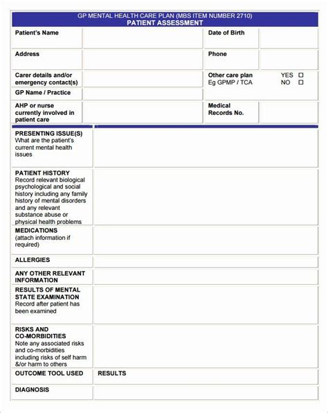 blank treatment plan template pdf - Gussie Leeper