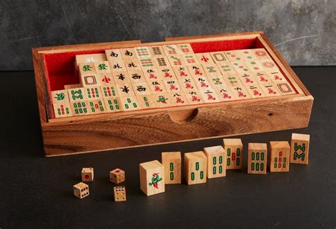 MahJong Set | Mahjong set, Mahjong, Handmade wooden