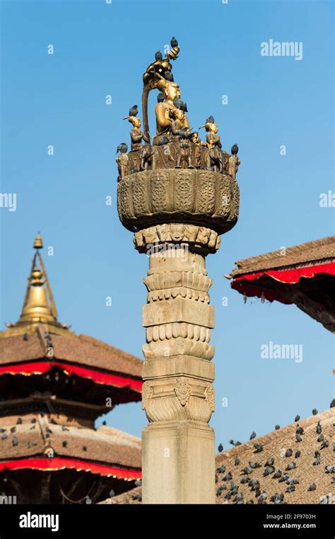 the Durbar Square Stock Photo - Alamy