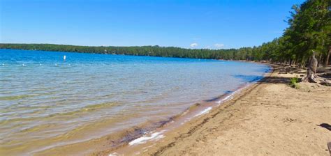 This Ontario park is famous for its clear waters & long beaches