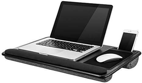 LapGear XL Deluxe Laptop LapDesk 91498 Black Carbon Computers ...