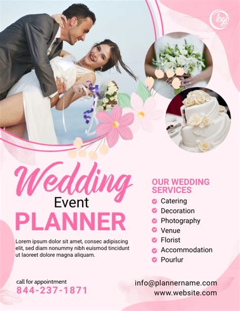 Copy of Wedding Planner Service Flyer | PosterMyWall