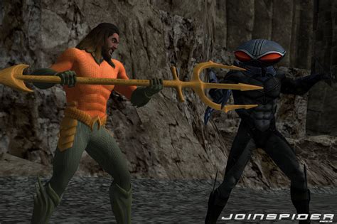 Aquaman vs Black Manta by JoinSpider on DeviantArt