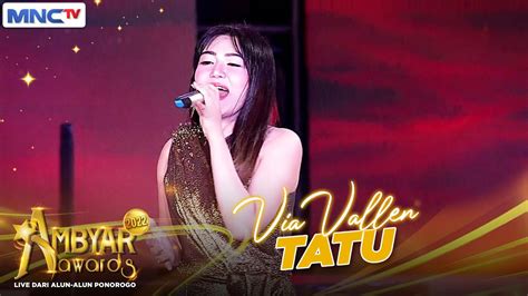 Via Vallen - Tatu | AMBYAR AWARDS - YouTube