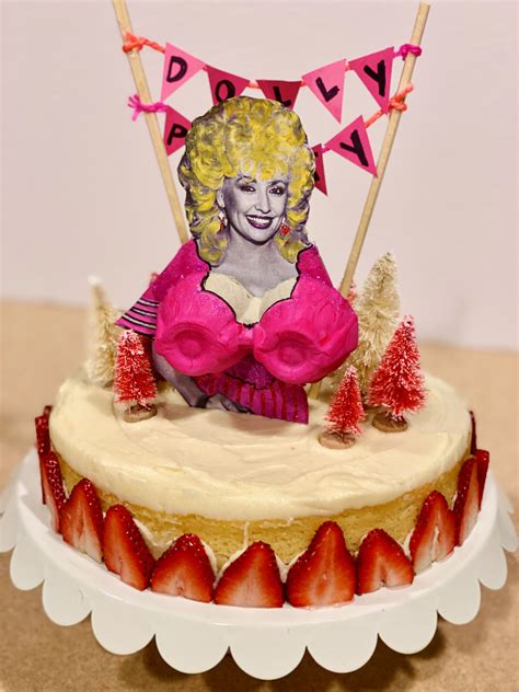 Dolly Parton Cake Topper | Dolly parton birthday, Whiskey cake, Cake