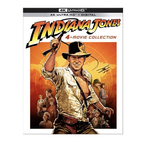 Indiana Jones 4-Movie Collection 4K Release Details | Seat42F