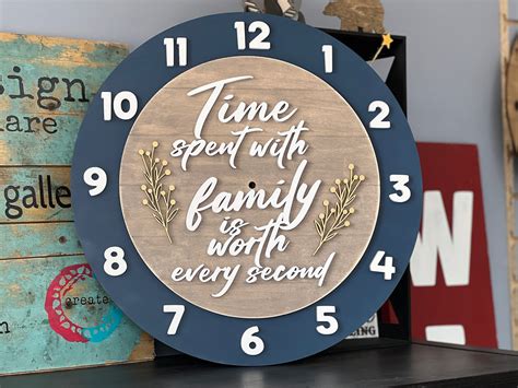 Wood Layered Laser Cut Clocks – Fab Five Design @ Whimsical pARTy Gallery