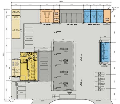 the floor plan for an office building