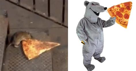 Pizza Rat in NYC Subway | POPSUGAR Tech