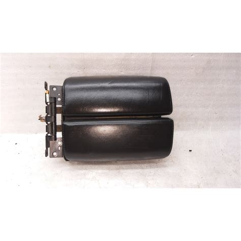 LINCOLN MKS BLACK LEATHER CENTER CONSOLE REST ARM 2009-2012