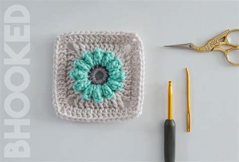 How to Make a Crochet Flower Granny Square + Free Pattern