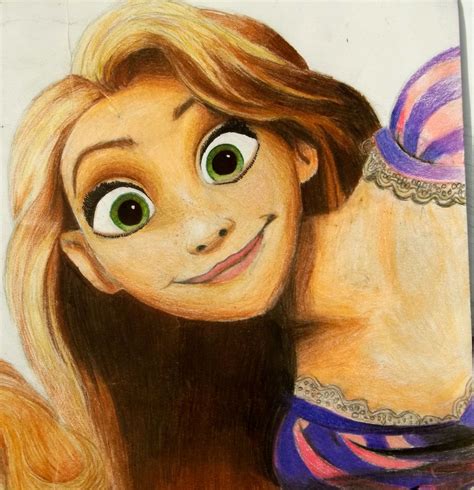 Drawing Fan Art: ♥ ..:Rapunzel's Smile:.. ♥ | Drawings, Tumblr drawings ...