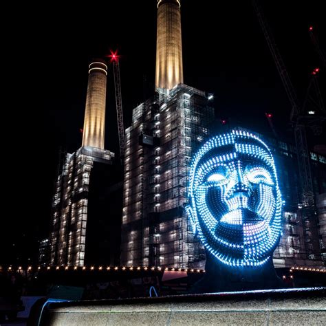 Battersea Power Station Light Festival 2020 | tEdits