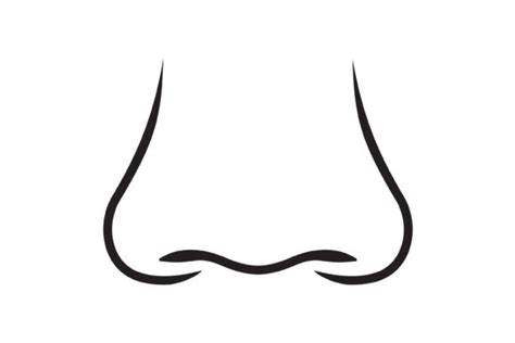 Nose - Vector Illustration Graphic by rasol.designstudio · Creative Fabrica