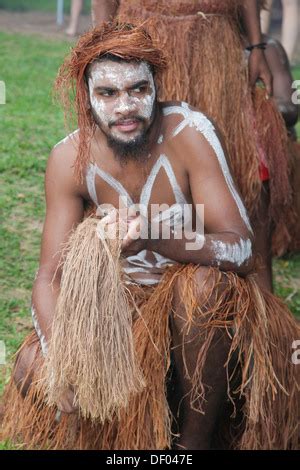 France, New Caledonia, traditional Dance Melanesian (kanak Stock Photo ...