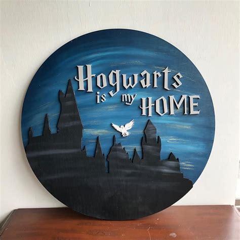 Blank hogwarts is my home sign – Artofit