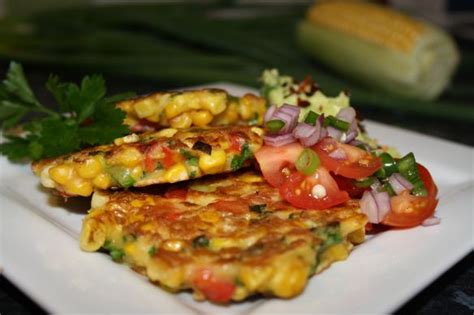 corn fritters image | Quick guacamole, Fritters, Savoury food