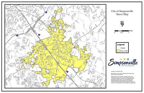 Street Maps | Simpsonville South Carolina