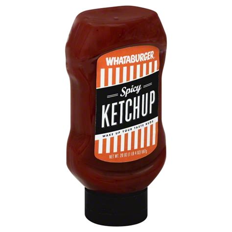 Whataburger Spicy Ketchup: Nutrition & Ingredients | GreenChoice