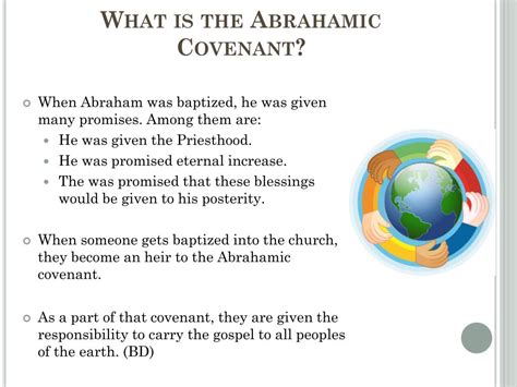 PPT - The Abrahamic Covenant How does it relate to us? PowerPoint ...