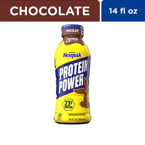 Nestle Nesquik Protein Power Chocolate Protein Milk | Ubuy New Zealand