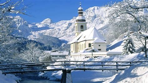 Ramsau parish church reiteralpe mountains Berchtesgaden Germany | Gereja