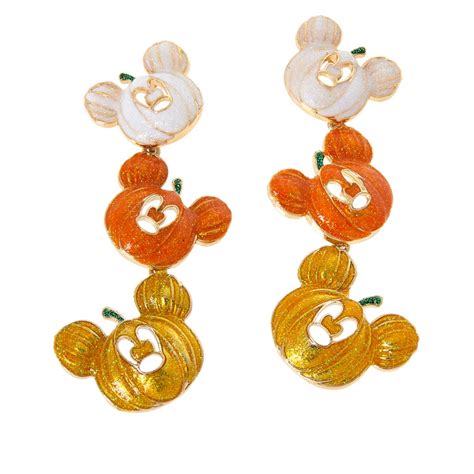 BAUBLEBAR Disney Mickey Mouse Pumpkin Dangle Earrings - 20629473 | HSN