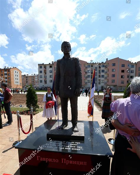 Statue Gavrilo Princip Unveiled During Ceremony Editorial Stock Photo - Stock Image | Shutterstock