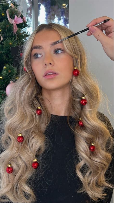 Beautiful Hairstyles to wear in the festive season | Long hair styles, Christmas hair, Hair styles