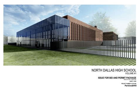 North Dallas High School Addition and Renovation - Dallas ISD - Virtual ...