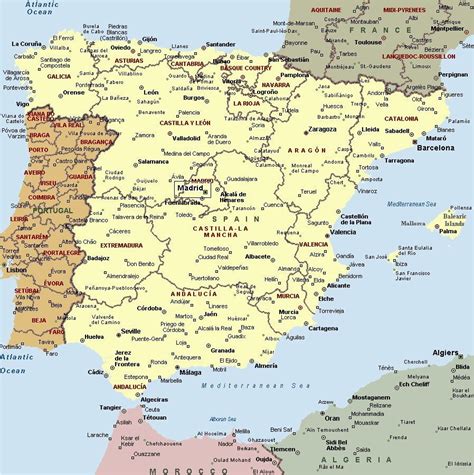 Algeciras Spain Map | secretmuseum