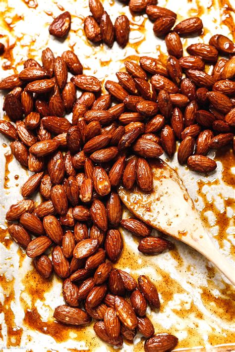 Sweet and Savory Roasted Almonds Recipe – How to Roast Almonds with Salt — Eatwell101