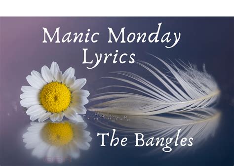 Manic Monday Lyrics - The Bangles - Different Light