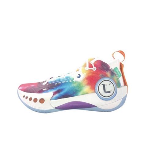 Li-Ning Wade Phantom 3 Men’s Professional Basketball Shoes - Rainbow