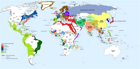 Map Of The World In 1800 - Direct Map