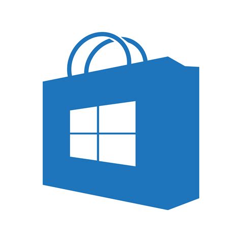 Windows Store icon (transparent/blue) (homemade) by bannax1994 on DeviantArt