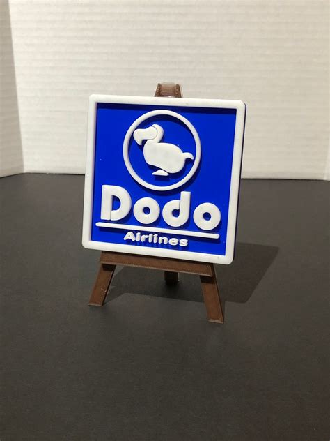 Dodo Airlines Logo Sign Large - Etsy