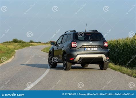 New Dacia Duster 4x4 in Dark Blue Color Editorial Photo - Image of vehicle, style: 197443851