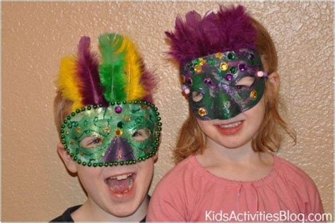 Have Your Own Mardi Gras Parade With These 20 Fun DIY Masks