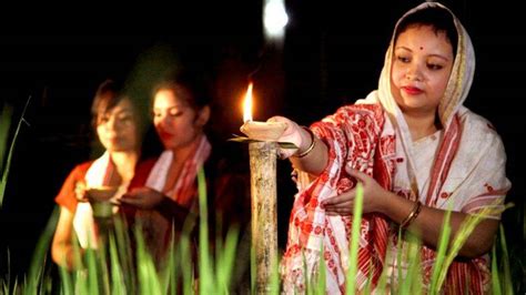 Kati Bihu The Harvest Festival Of Kati Bihu Is Celebrated In Assam In ...