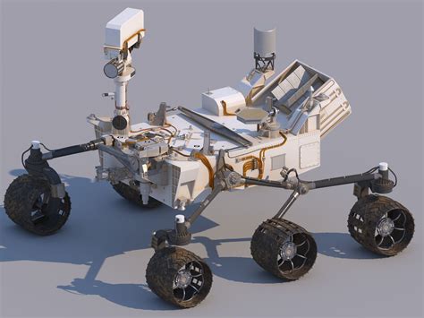 Curiosity Mars Rover 3D model | CGTrader